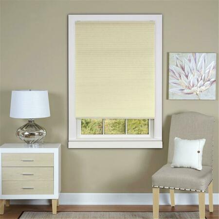 ACHIM IMPORTING Honeycomb Cellular Alabaster Pleated Cordless Shade 39X64 CSCO39AL06